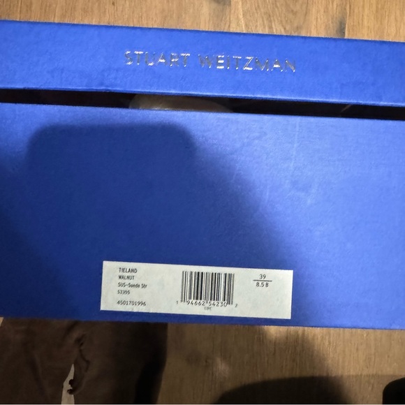 Stuart Weitzman Tieland Over the Knee Suede Boots in Walnut Size 8.5 - Picture 5 of 5